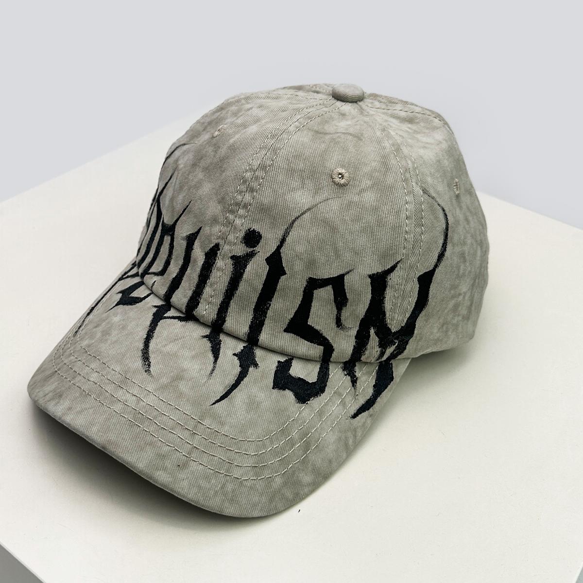 

New Unisex Streetwear Sanskrit Graffiti Baseball Hats Sunshade Hand Drawn Versatile Sports Fashion Outdoor Personal Peaked Caps 52-60cm