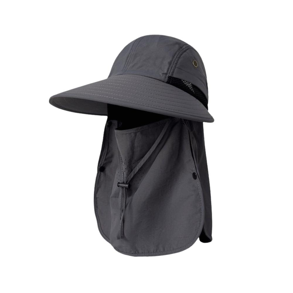 

Waterproof Fishing Hat Breathable Full Face Coverage Hat Casual UV Protection Cap Unisex