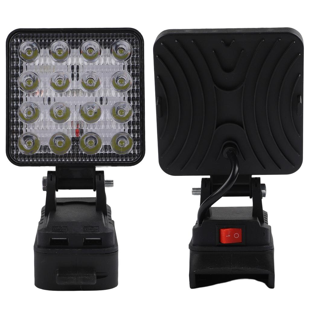 Electric Torch Work Light USB Charging Port Mobile Device Compatible Environmentally Friendly Flexible Battery Use