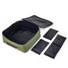 Portable Fishing Tackle Bag Waterproof Fishing Bag with 3 Adjustable Dividers for Spinning Baitcasting Fly Reels