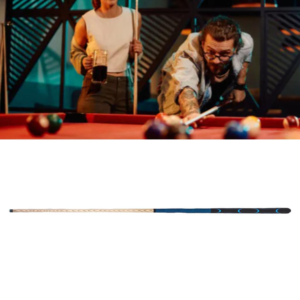 14mm špička Kulečníkové tágo 2 díly 1/2 Jasanové dřevo Kulečníkové tágo 1,43 metru celková délka