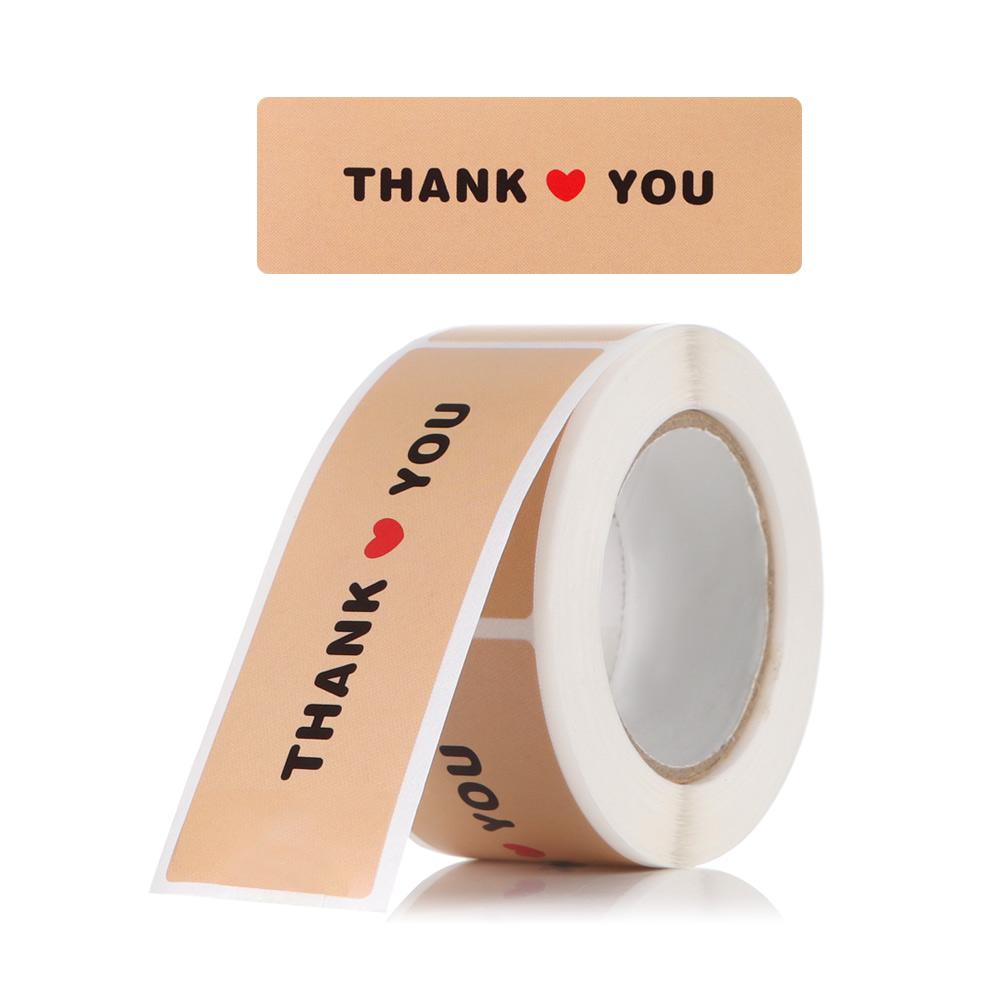 120PCS Thank You For Your Orders Stickers Sealing Labels Small Business Packaging Decals Gifts Wrapping Party Crafts Supplies