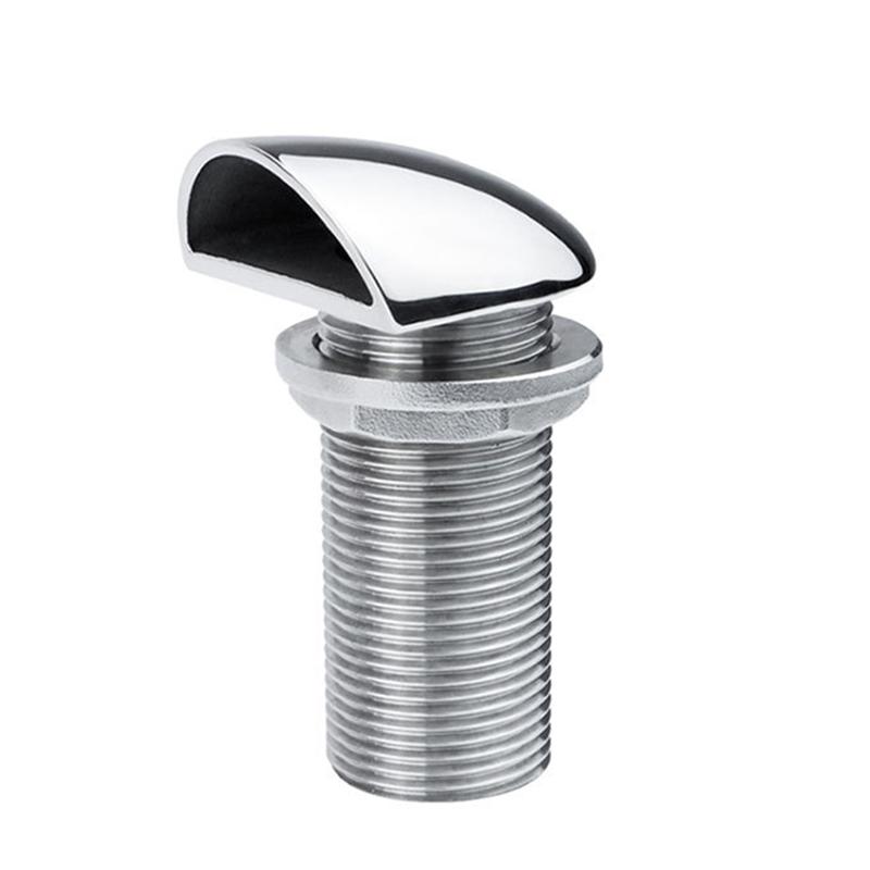 Universal Air Hole 316 Stainless Steel Shell Vent Oil Tank Ventilation Exhaust Valve 1/2" For Yacht RV Boat