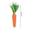 10Pcs Artificial Carrots Mini Simulation Carrots Realistic Faux Carrot Ornaments for Home Easters Party Table Decoration