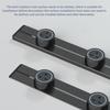Home Kitchen Appliances Multi-way Plug Movable Track Power Socket Adapter Wall Power Sliding Rail Socket