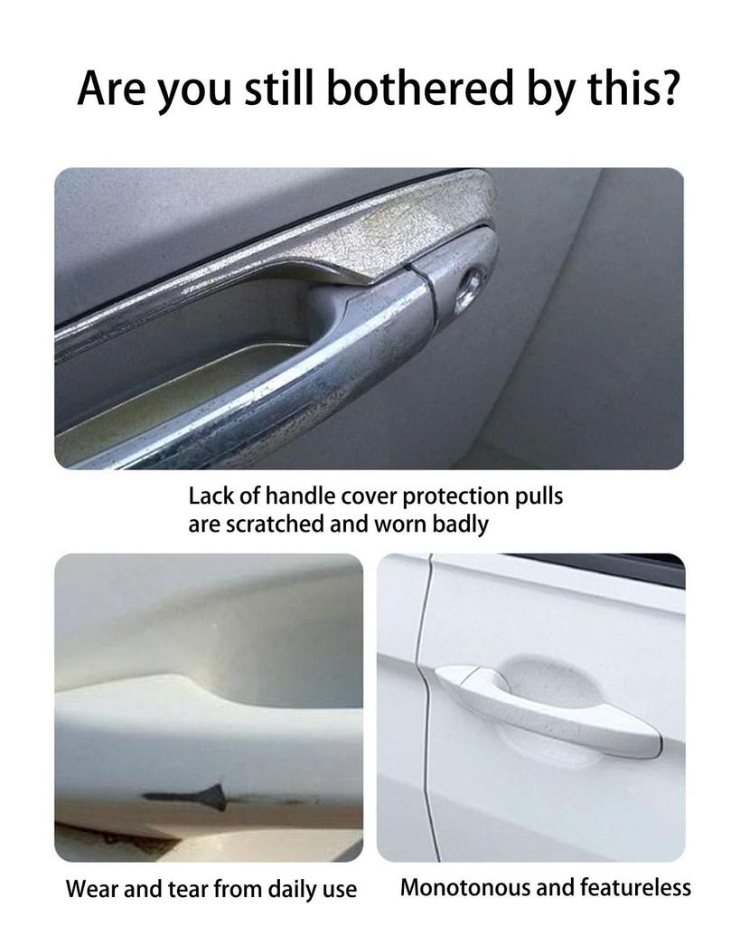 Door Handle Protector Dual Smart Single Hole Door Handle Cover for Aura E13 2021-2024