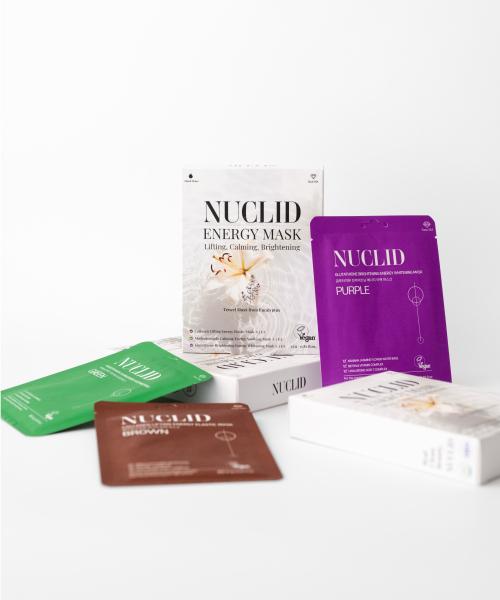 

Nucleid Energy Mask Pack Set (Glutathione, Madecassoside, Collagen) - 9 Sheets NONE