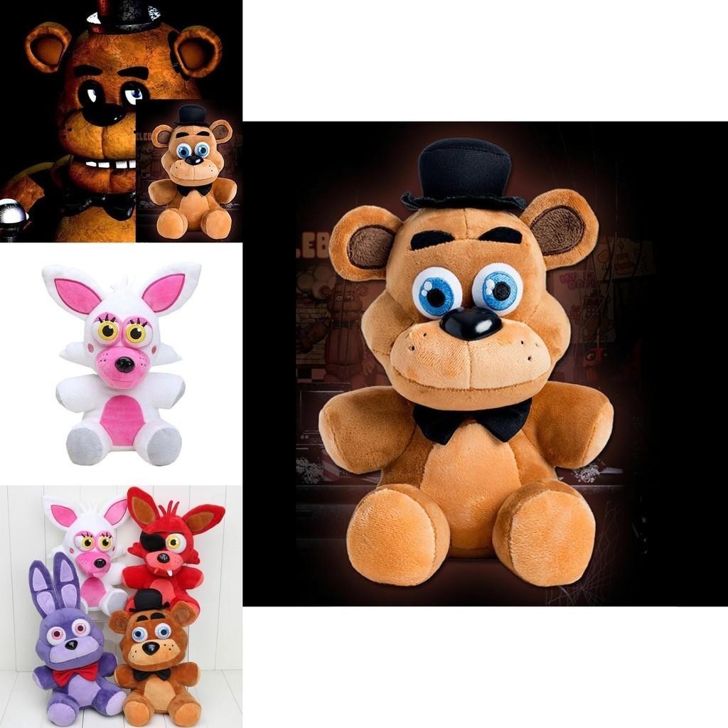 Adorable Five Nights At Freddy's Plush Toy Bear Fox Bonnie Golden For Kids Home Decor