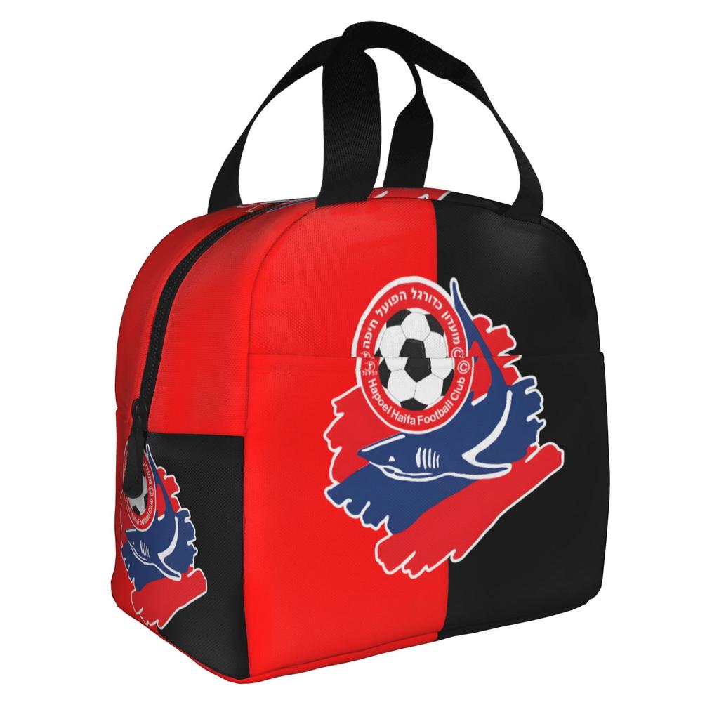 Footbally Beitar Jerusalem FC Soccer  Insulated Lunch Bag for Work School  Waterproof Cooler Thermal Lunch Box Women Men