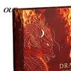 Educational Countdown Calendar Christmas Dragon Advent Calendar, 24 Days 2D Flat Acrylic Ornaments for Kids Fantasy Hanging Pendants Wall Window Tree