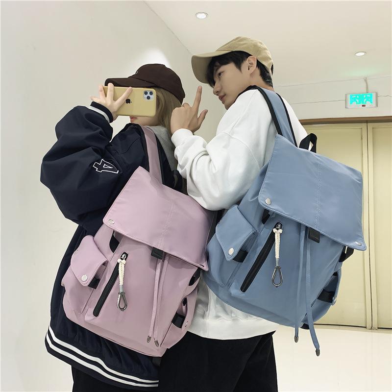 Schoolbag schoolbag female college student large capacity high school men's backpack 1011 new mountaineering travel bag girls backpack men