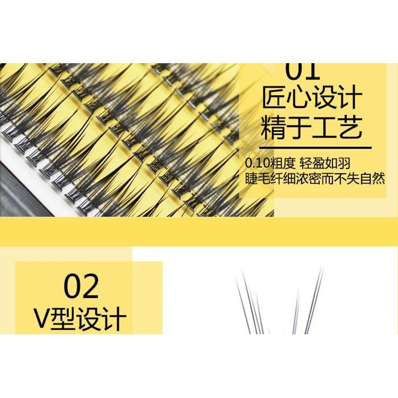LuxeFlutter - Natural Wispy Cluster False Eyelashes