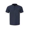 ASICS Polo Shirts Men's Charcoal Gray Polo Collar Moderate 2031F541-001