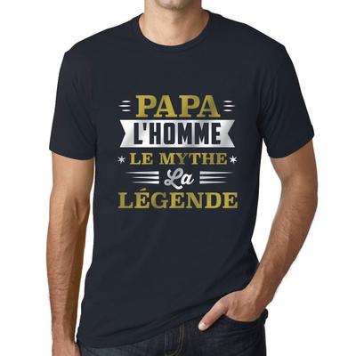2 Papa Men's T-Shirt Myth Legend T-shirt Papa Tee Shirt Papa Bear
