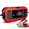 Automatic Trickle Battery Charger, 12V 2A Intelligent Battery Charger with LED Display Screen for Motorcycle AGM GEL