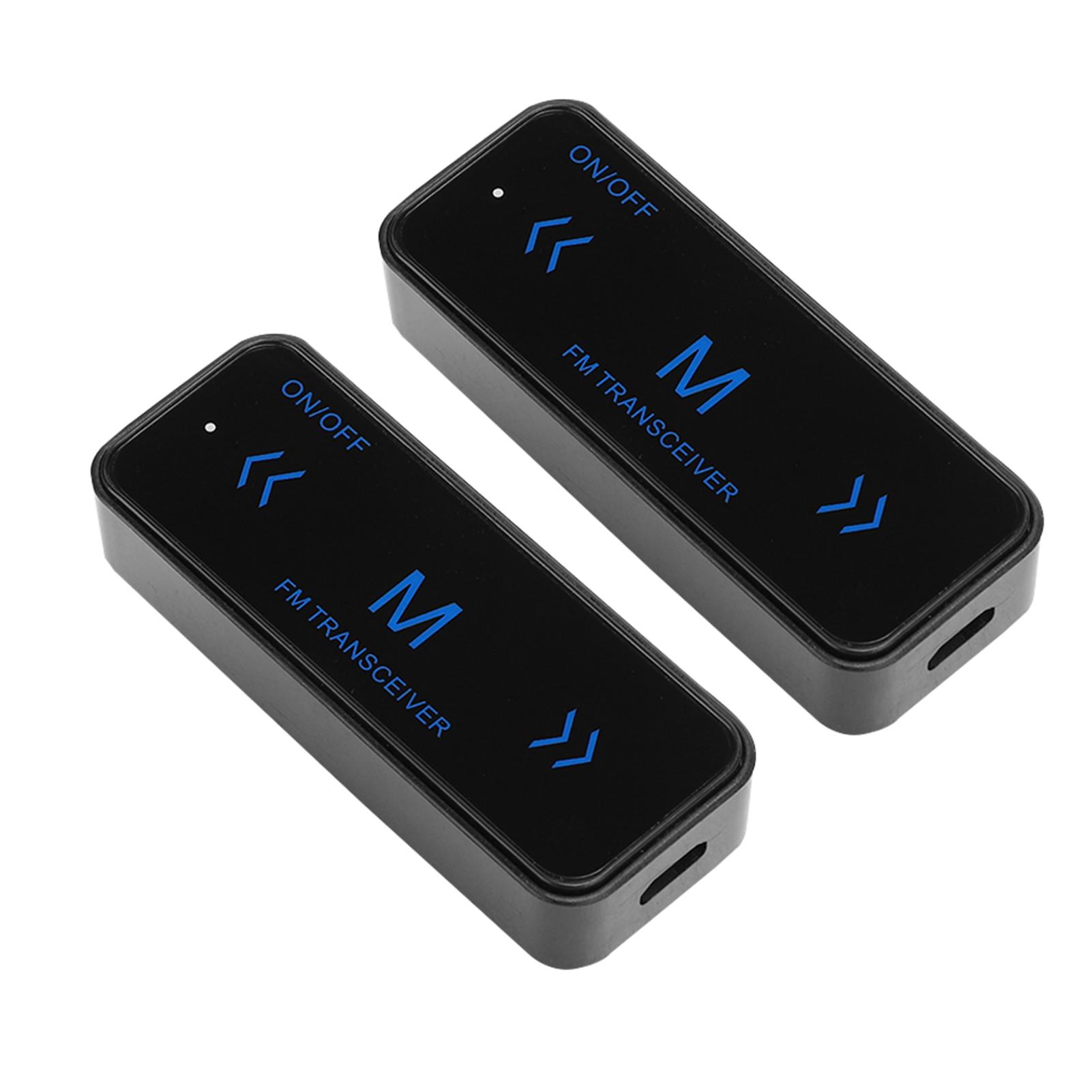 

2 шт. Мини-рация, деловая переговорная станция, 2-сторонняя радиосвязь с дальностью связи 1‑3 км