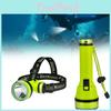 Waterproof Diving Headlamp With High Power Led And Rechargeable Battery For Underwater Exploration