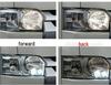 Toyota Hiace 2014-2018 Headlight Daytime Running Light Cover - Transparent PC Lens