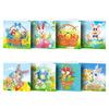 8pcs Diamond Embroidery Greeting Cards 5D DIY Festival Folding Greet Cards Gifts Festive Holiday Party Supplies