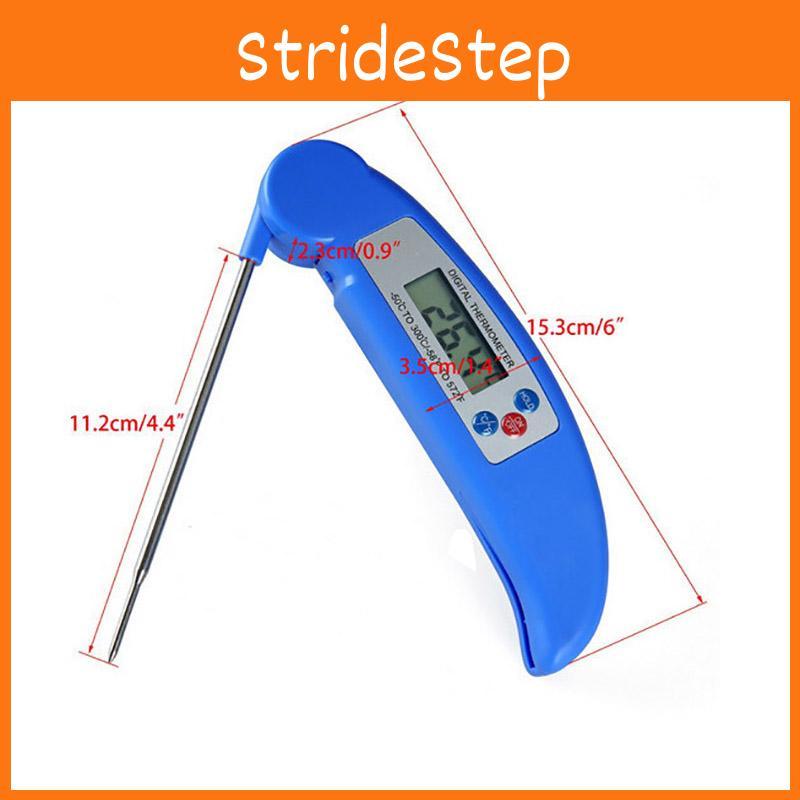 Convenient Digital Instant Read Thermometer With Automatic Shut Down For Safe Cooking