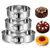 Cake Mold Set Mousse Chiffon Birthday Wedding Cakes Non-Stick Cake Pan 46122 Inch