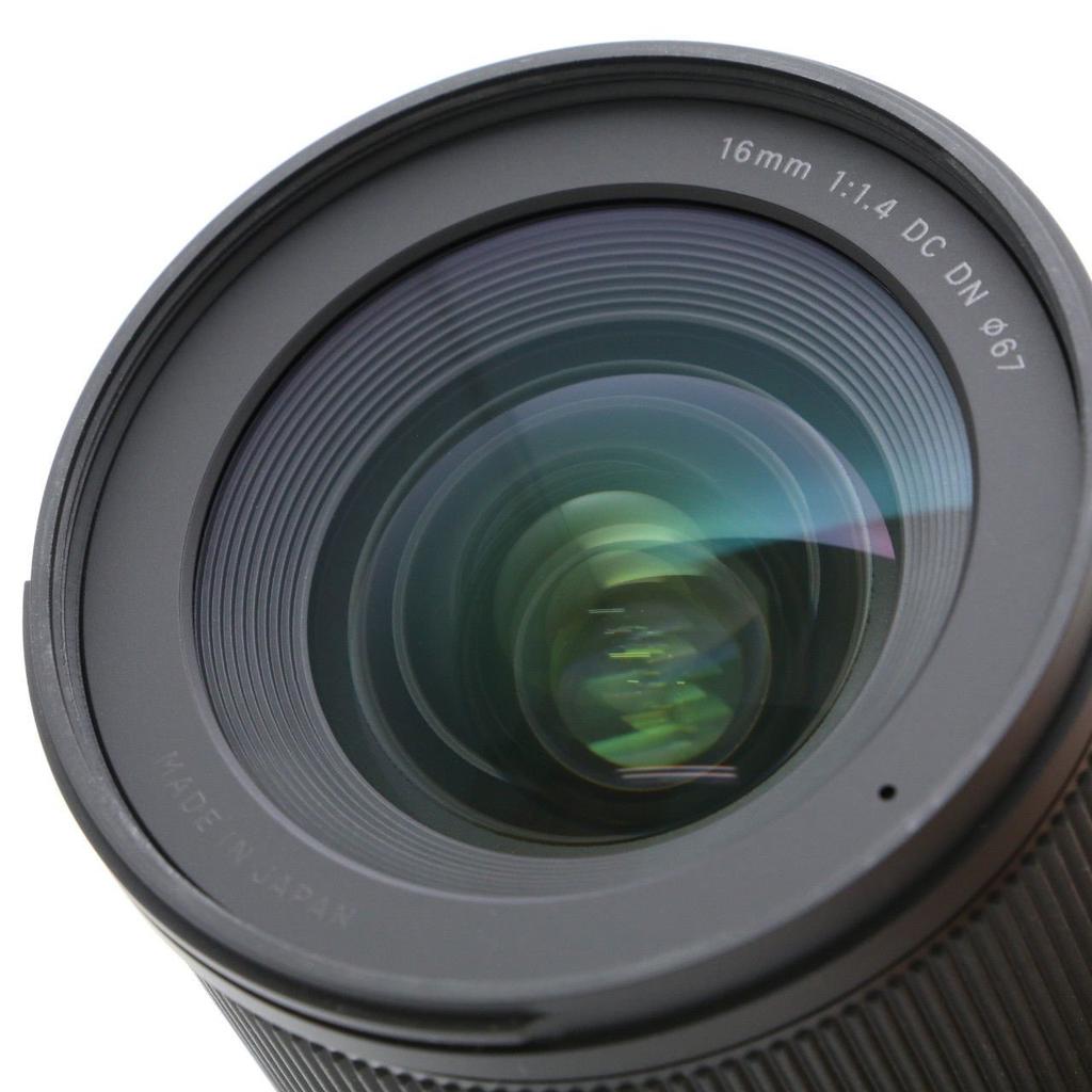 Sigma 16mm DC DN Lens for Sony Mirrorless Cameras F1.4 E-Mount APS-C (Contemporary)