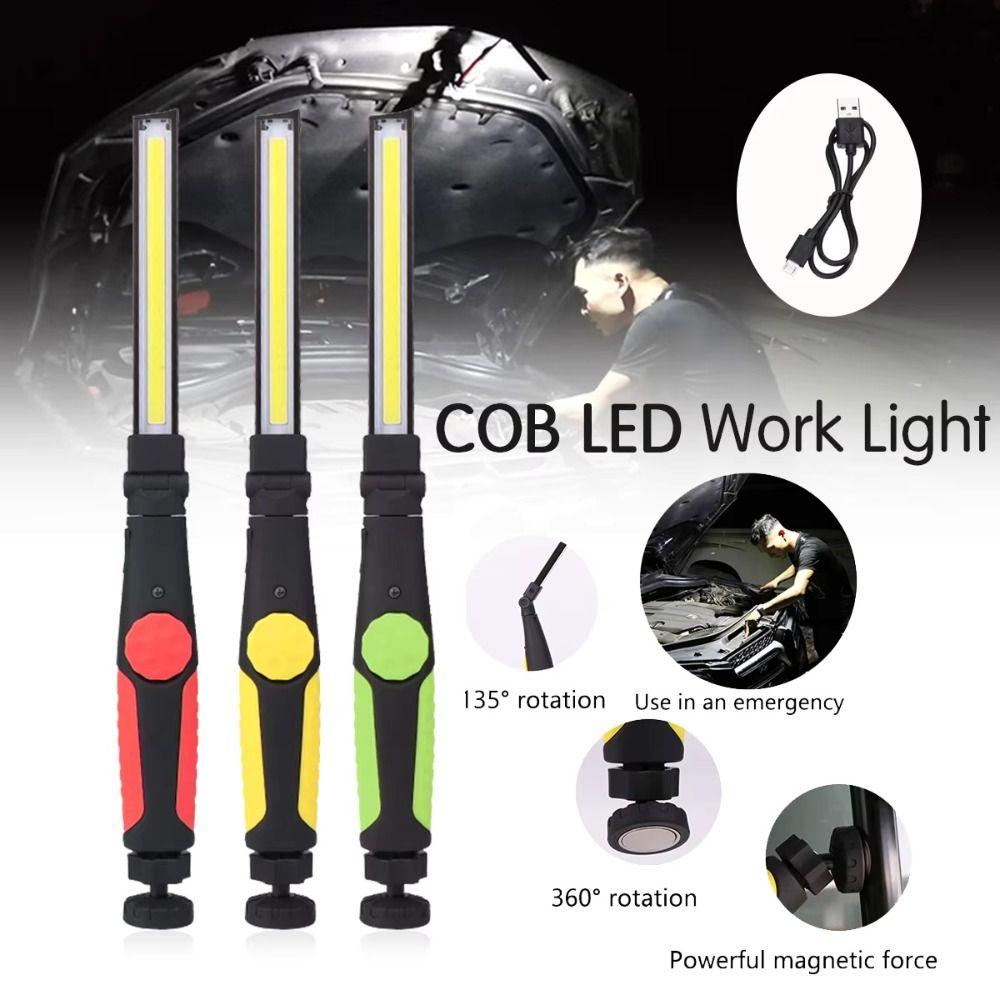 Magnetic Base Portable COB LED Work Light Portable Inspection Light  Emergency Lighting