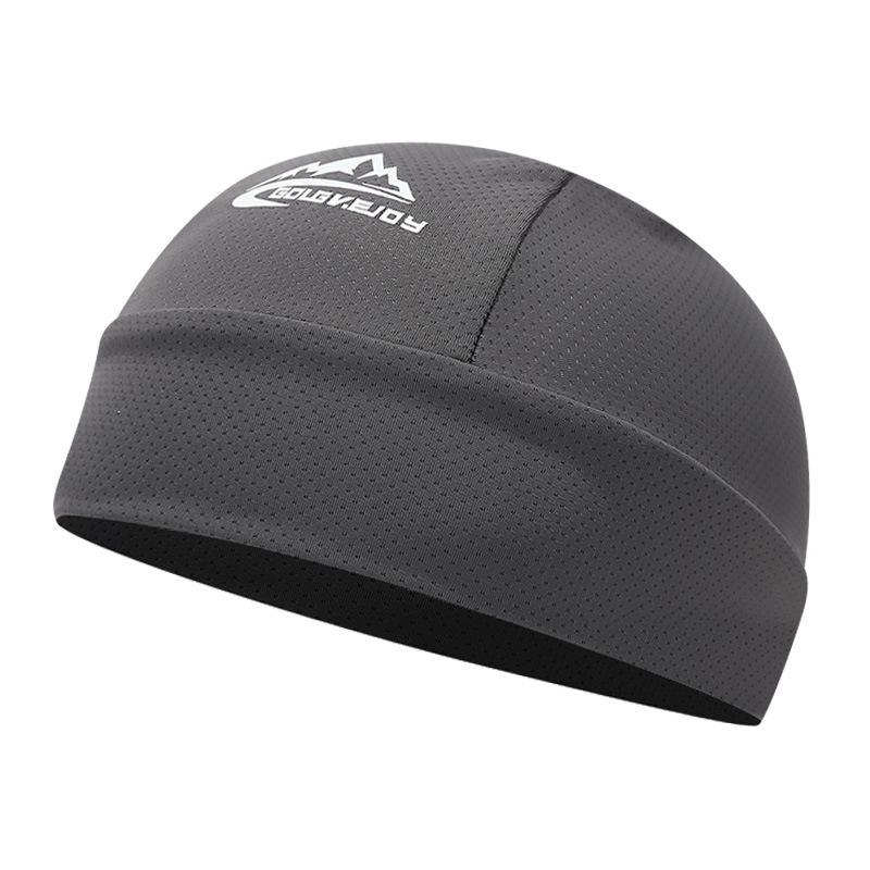 Breathable Ice Silk Motorcycle Cycling Cap, Men's Summer Riding Balaclava Helmet Liner