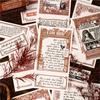 40 Pages Series Retro Story Notes European Retro Theme Notebook DIY Decorative Base Card Paper