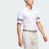 Adidas Striped Fashion Quick-Dry Polo Shirt Men Tops White IU4359