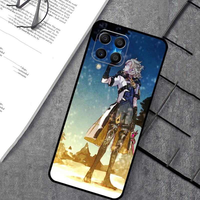 Genshin Impact Albedo Case For Samsung Galaxy M15 M11 M12 M13 M14 M06 M16 M36 M56 M31 M53 M32 M52 M35 M55 M34 M54