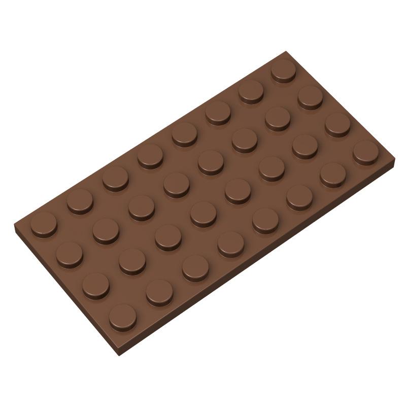 50pcs DIY Building Blocks Thin Figures Bricks 4x8 Dots 12Color Educational Creative Compatible With Brand Toys for Children 3035