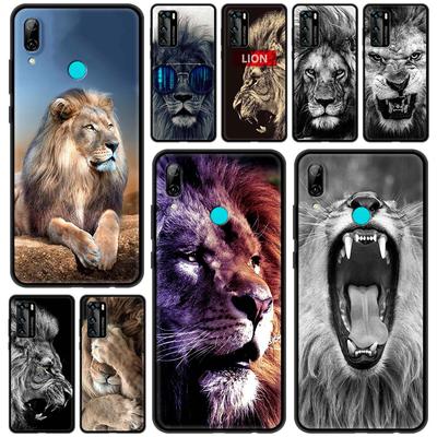 Animaux Lion telefontok Huawei P30 Lite P50 P Smart Z P20 Pro P40 Pro Plus P10 Lite P40Lite E 2020 2021 borítóhoz