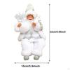 Santa Claus Doll Christmas Decoration Collectible Stuffed Scene Figure Xmas Tree