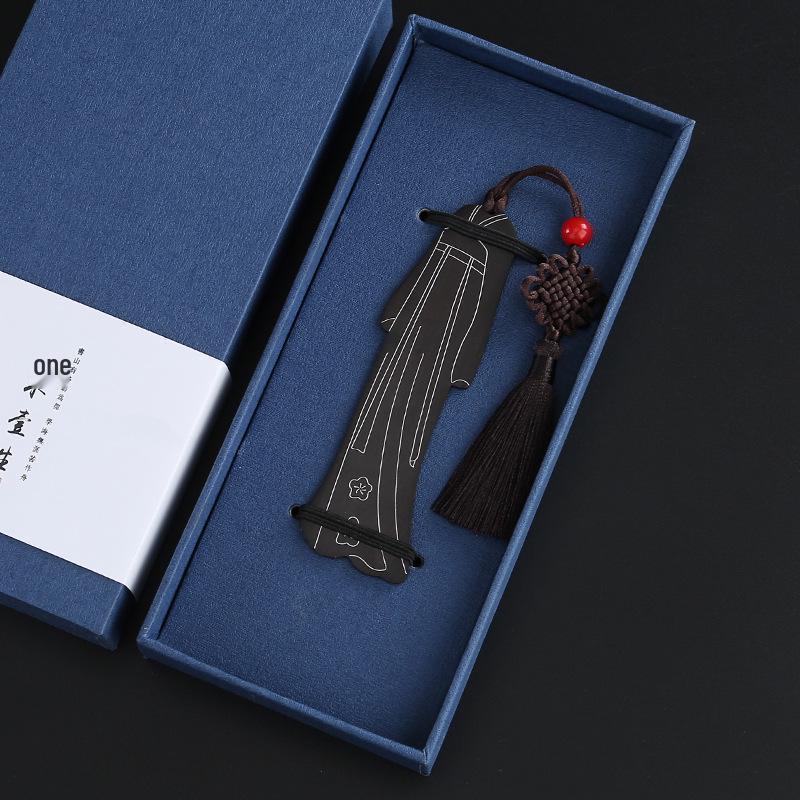 Rosewood Bookmark: Retro Chinese Style Gift for Students - Artistic Ancient Design, Custom DIY Option