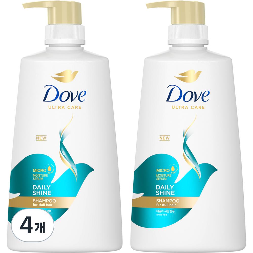 

DOVE Шампунь для щоденного блиску, 680 мл, 4 шт.