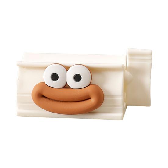 1/2Pcs Toothpaste Tube Squeezer Toothpaste Dispenser Cartoon Shape Easy to Use Toothpaste Clip Bathroom Decoration