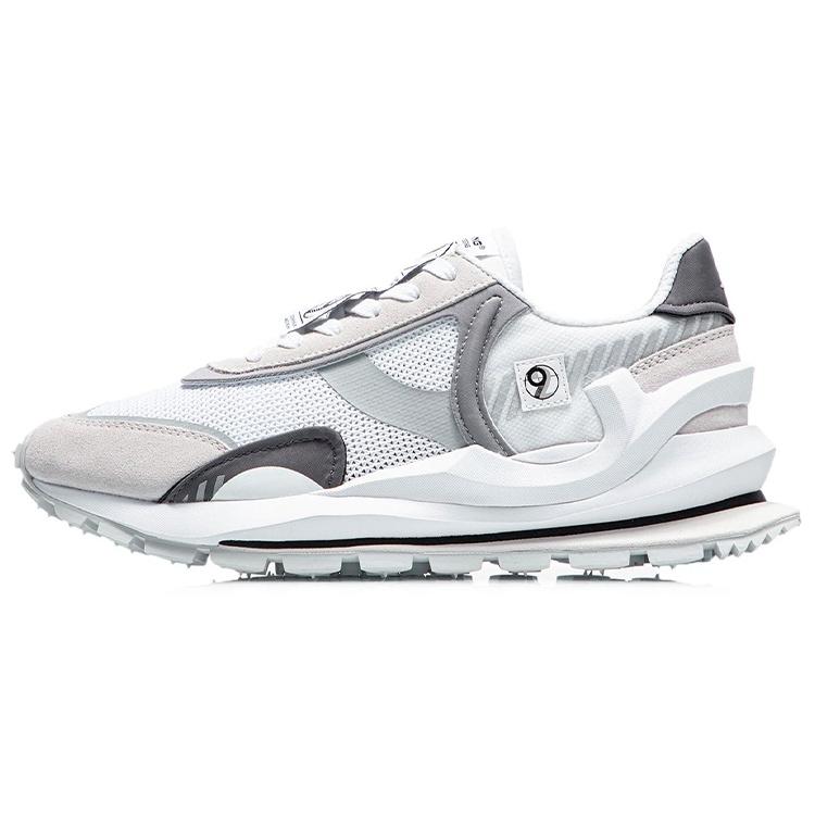 Li-Ning Eternal 92 Paris Fashion Week Grey White Men s AGCR047-1 EU 46⅓