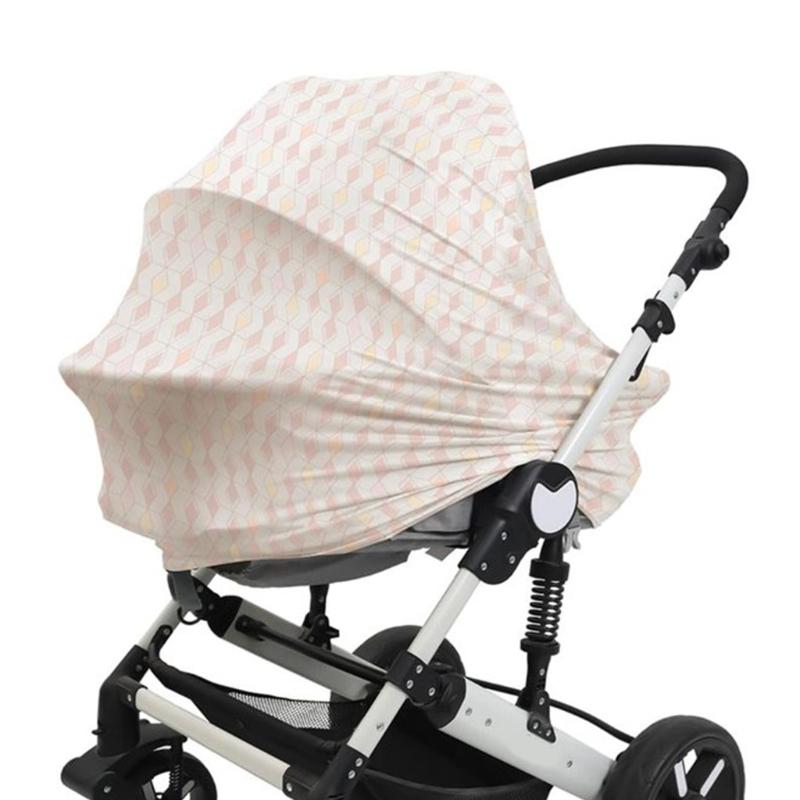 Soft Breastfeeding Towel Nursing Cover Safety Seat Sunshade Windproof Sleeve Baby Strollers Carrying Basket Cover