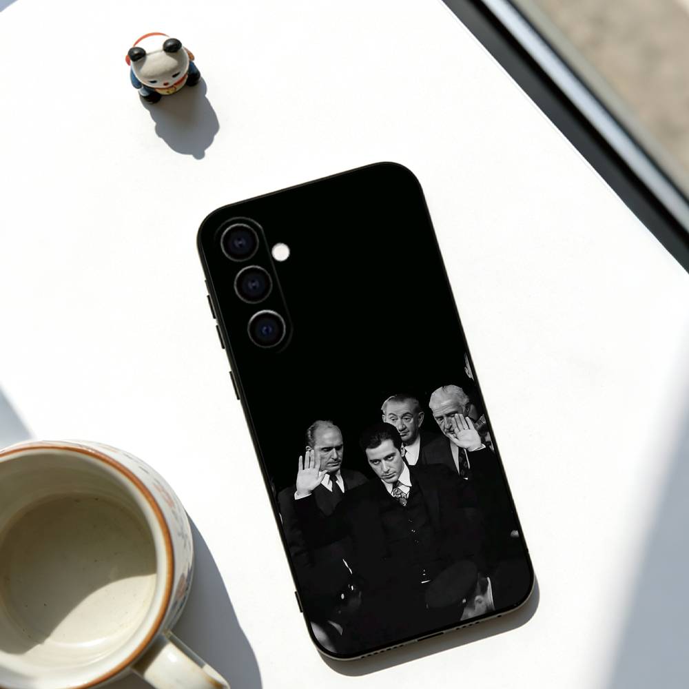 

The Godfather Phone Case For Samsung Galaxy A73,A72,A71,A70,A53,A52,A51,Others Soft Black Cover Samsung a32 4g