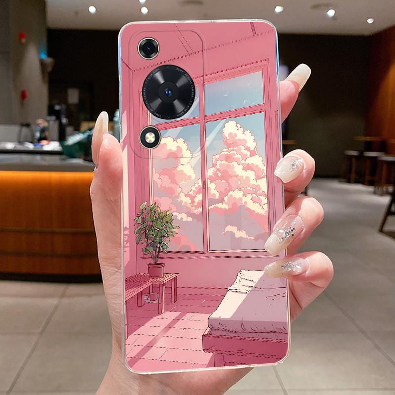 Casing For Huawei Nova Y63 Y72 Y72S Case Luxury Dragon Cute Cool Boys Girls Transparent Soft Silicone TPU Phone Cases Back Cover
