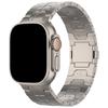 For Apple Watch 10 46mm/Ultra 2/Ultra 49mm/9 8 7 45mm/SE (2023) SE (2022) SE 6 5 4 44mm/3 2 1 42mm Magnetic Titanium Alloy Watch Strap