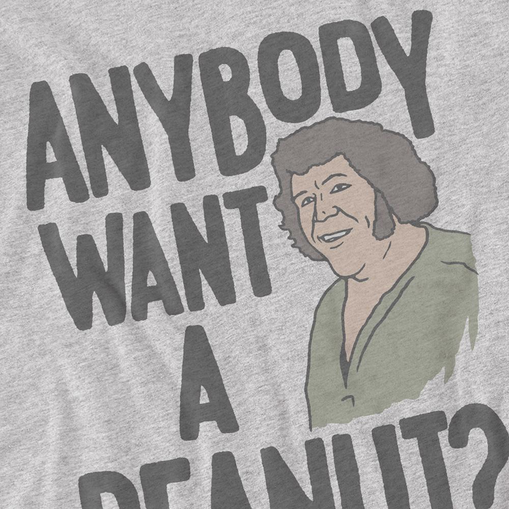 The Princess Bride Unisex Adult Anybody Want A Peanut? Heather T-Shirt