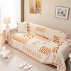 Sofa Cover Anti-Scratching Cover Cloth Full Covered Sofa Cover Sofa Towel Cloth Full Wrapping Blanket Simple Ins Style Summer Summer
