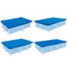 Weatherproof Winter Pool Cover Rainproof Dust Cover Rectangular Pool Heating Cover Summer Tub Film  Heat Retaining Blanket