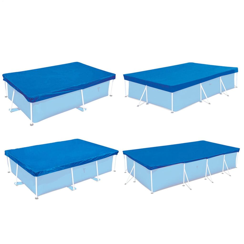 Weatherproof Winter Pool Cover Rainproof Dust Cover Rectangular Pool Heating Cover Summer Tub Film Heat Retaining Blanket