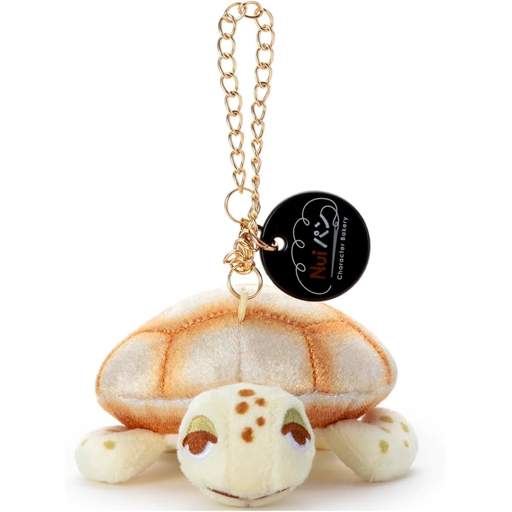 Pixar Nui Character Melon Bread Plush Toy with Chain Strap Approximately 14cm Tall
