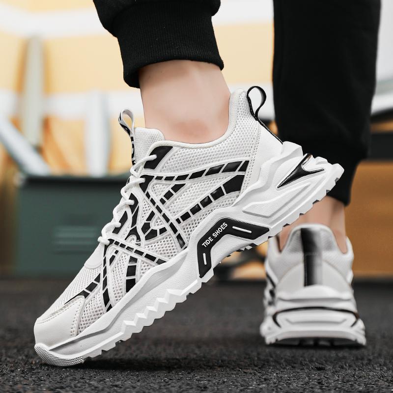 Men’s Jogging Sports Shoes for Women’s Sneakers Casual Street Style Running Sneakers Students Large Plus Size Skate Boarding Shoes 36-45