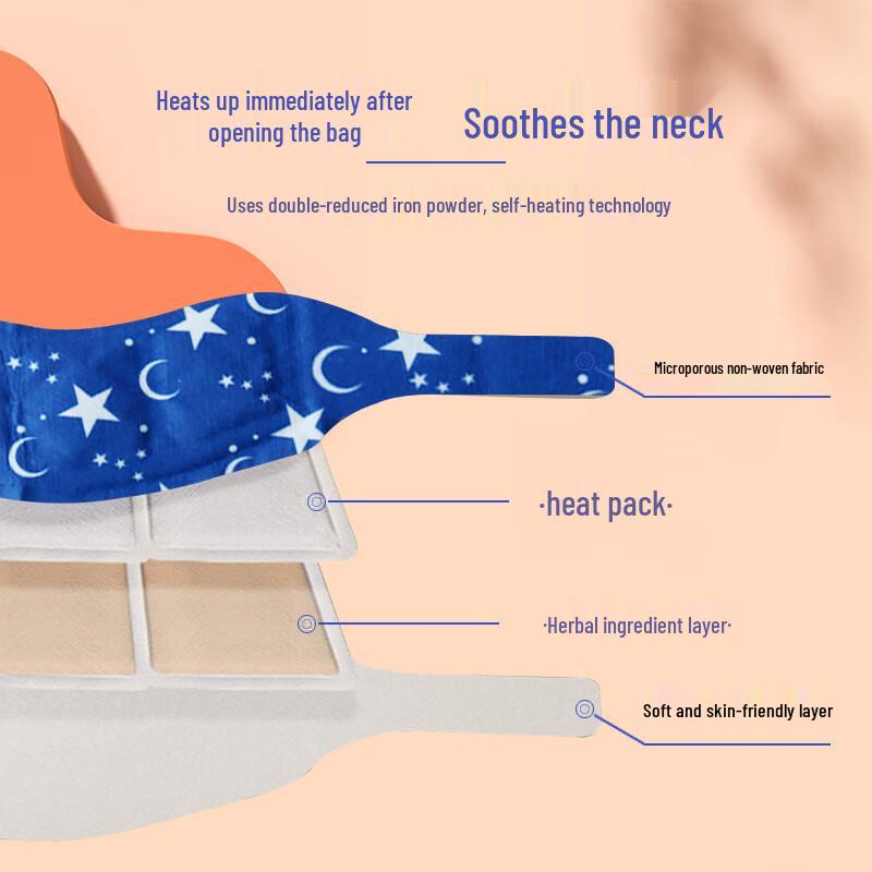 Jun Shiqi HA Herbal Steam Neck Warmer Patches