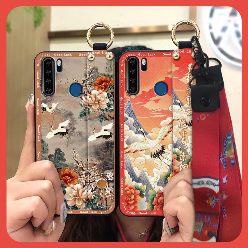 Soft Case Protective Phone Case For Blackview A80 Pro For Mom Waterproof Ring Shockproof Fashion Chinese Style Kickstand